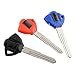 Sedeta OEM 3 pcs Blank Key Uncut For Suzuki GSX GSXR 600/750/1000/1300 DL650 Motorcycle for Motorbike car replacement For Suzuki GS500F Motorcycle 3pcs 3 Color OEM Uncut Blade GSXR1000 GSXR600 GSXR75