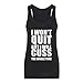 FANNOO Tank Tops for Women-Womens Funny Saying Fitness Workout Racerback Tank Tops Sleeveless Shirts