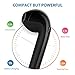 Bluetooth Headphones,bonsalay Wireless Headphones Stereo in-Ear Earpieces with 2 Wireless Built-in Mic Earphone and Charging Case for Most Smartphones-Black15