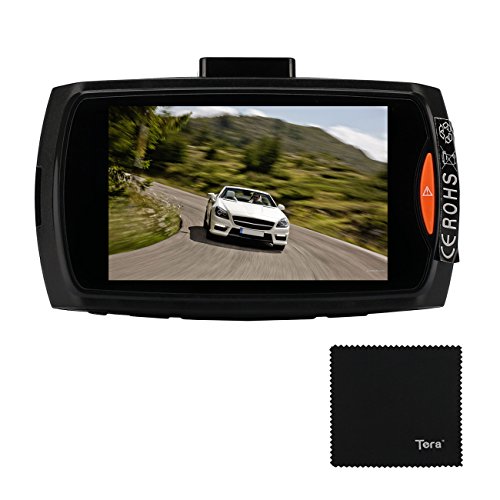 Tera C8 1080P HD Car Video Camera Recorder with 2.7in LCD Screen and 170°Wide Angle Support Multi Languages 32G TF Card Night Vision Loop Recording Functions Tera C8 1080P HD Car Video Camera Recorder with 2.7in LCD Screen and 170°Wide Angle Support Multi Languages 32G TF Card Night Vision Loop Recording Functions