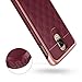 OnePlus 3T Case, Caseology [Parallax Series] Slim Dual Layer Protective Textured Geometric Cover Corner Cushion Design for OnePlus 3 Case / OnePlus 3T (2016) - Burgundy