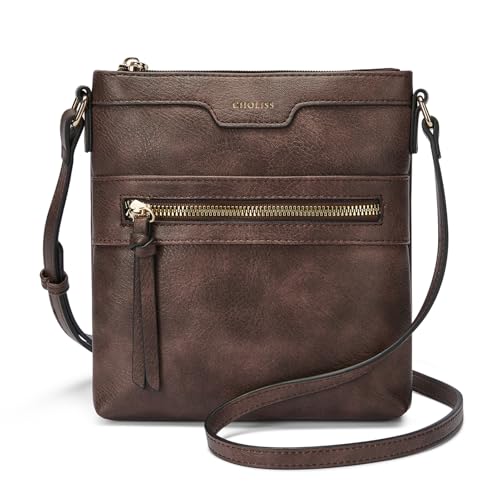 CHOLISS Crossbody Bags for Women, Purses for Women Handbags with Vegan Leather, Travel Purse Over Shoulder Bag