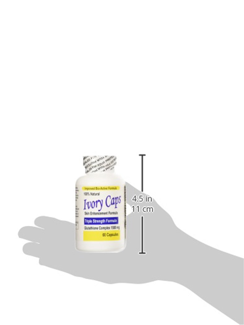 12 Pack -Ivory Caps - Maximum Potency Glutathione 1500