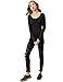 GLOSTORY Women's Destroyed Skinny Ripped Jeans Petite Girl Slim Fit Denim Pants