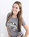 Womens Mama Bear T Shirt Cute Funny Best Mom of Boys Girls Cool Mother Tee Funny T Shirts Mother's Day Tops for Women Cool Animal T Shirt Women's Novelty Dark Grey M