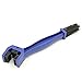 Unlimited Rider Motorcycle Bike Chain Cleaning Tool - Multi-purpose for All Bikes - Works Great with Degreasers - Great Brush Action Grime Minister Chain Brush Blue