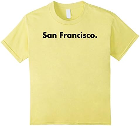 Kids San Francisco Loko T-Shirt (Black Print) 4 Lemon