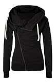 ETCYY Women's Long Sleeve Autumn Zipper Sweatshirt Hoodies Coat
