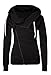 ETCYY Women's Long Sleeve Autumn Zipper Sweatshirt Hoodies Coat