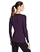 32Degrees Women's Scoop Neck, Heather Burgundy, Medium