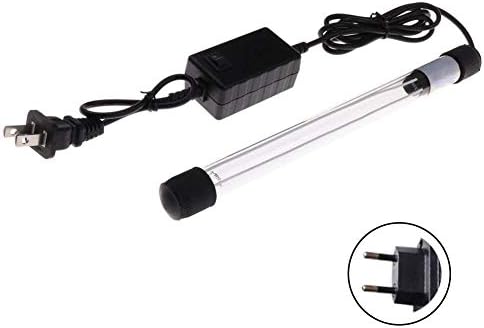 UV Sterilizer Light Disinfection Lamp Water Clean Lamp Waterproof Sterilization Light Aquarium Water Clean Green Algae Bacteria Killing