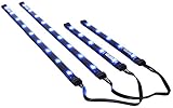 VIVO Magnetic Blue LED Lighting Kit for PC Computer Case / Stick Lights w/ Power Cable (LED-V02)