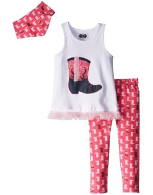 Little Girls' Cowgirl Boot Tunic and Legging