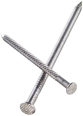 Simpson Strong Tie T16PTD1 16D Preservative-Treated Wood Decking Nails, 3-1/2-Inch and 9-Gauge, Stainless Steel, 1-Pound, 56-Piece