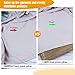 Heat Press Pillow NODDWAY Heat Transfer Pillow Set with 4PCS Non-Stick Teflon Pressing Pillow, 2PCS Teflon Sheet for Heat Press Printing and Vinyl Projects