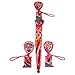 Nickelodeon Little Girls Paw Patrol Everest and Skye Character Umbrella, Pink, One Size