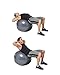 Exercise Ball Workout Poster Now Laminated - Total Body Core Fitness Workout - Stability Ball Exercises - Build Strength, Muscles - Home/Gym Fitness Chart - Strength Training for Stronger Abs 18