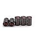 TK-KLZ 5Pcs for Jeep Skull Logo Bike Motorcycle Car Tires Valve Stem Caps for Chrysler JEEP Grand Cherokee Wrangler Compass Cherokee Renegade Patriot Grand Comander Car Styling Decoration Accessories