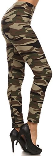 LA12ST Women's Flroal Elephant Beautiful Aztec Best Premium Ultra Soft Printed Leggings
