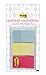 Post-it Full Color Flags, Carnival Pattern Collection.94 x 1.7 Inches, 60/On-The-Go Dispenser, 1 Dispenser/Pack (680-CANDY)