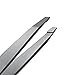 Petunia Skincare Stainless Steel Eyebrow Tweezers Slant Tip Professional Grade & Sharp Tips Perfectly Aligns for Expert Precision