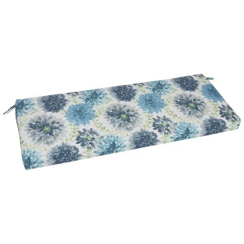 Blazing Needles Outdoor Loveseat Cushion, 51" x 19", Gardenia Cool