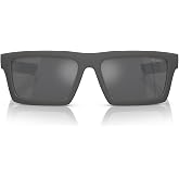 Prada Linea Rossa SPS 02ZSU Matte Grey/Silver Grey 55/18/140 men Sunglasses