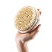 Exfoliating Body Brush for Dry Skin and Cellulite Reduction our Natural Bristle Bath Brush gives the Best Full Body Exfoliation by BioTranquility