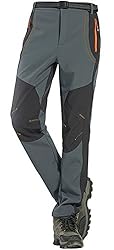 TBMPOY Men's Snow Ski Waterproof Fleece Lined Pants