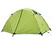 Weanas Backpacking Tent Camping Tent 3 Season Ultralight Silicone Coating Double Layer Weatherproof Waterproof Aluminum Rod Anti-UV for Outdoor Hiking Travel Hunting Beach