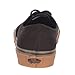 Vans Unisex's Low Neck Sneakers, Black Schwarz Black Rubber, 44 EU