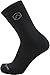 CloudLine Merino Wool Hiking Socks for Men and Women - Cushioned, Soft, Anti-Blister, Moisture Wicking, Made in USA - Midnight, Size Large, 1 Pair