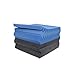 12 Pack Wedge Foam Blue Charcoal 1 Inch x 12
