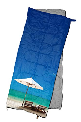 REVALCAMP Lightweight Sleeping Bag – Beach – Indoor & Outdoor use. Great for Kids, Teens & Adults. Ultra Light and Compact Bags are Perfect for Hiking, Backpacking, Camping & Travel.