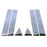 Polished Stainless Pillar Post Trim Cover fits: 2006-2010 Dodge Charger All Models - Ferreus Industries - PIL-001-CR