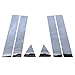 Polished Stainless Pillar Post Trim Cover fits: 2006-2010 Dodge Charger All Models - Ferreus Industries - PIL-001-CR