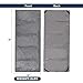 REDCAMP XL Cot Pads for Camping, Soft Comfortable Cotton Thin Sleeping Cot Mattress Pad 75