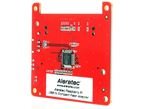 Aleratec Raspberry Pi Add On USB to Compact Flash Converter Board Adapter