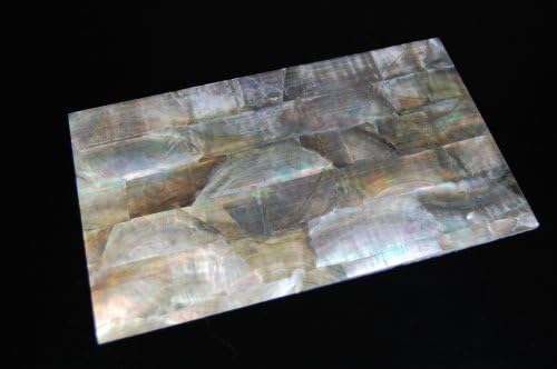 Black Mother-of-Pearl (MOP) Shell Veneer Sheet