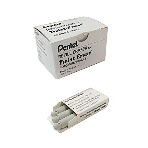 Twist-Erase Pentel Refill Mechanical Pencil (Pack of 12)