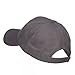 e4Hats.com New Big Size Deluxe Cotton Cap - Charcoal OSFM