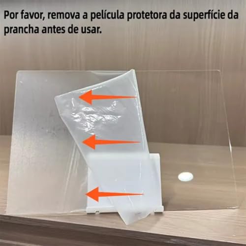 Quadro de Desenho Luminária LED para Escrita com 7 Canetas – Lousa de Mesa para Anotações em Acrílico com Efeito 3D