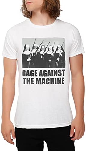 00s Rage Against The Machine Nuns t シャツ Amazon.com: Rage Against The Machine Nuns With Guns Men's T-Shirt