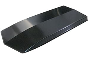 AUTO METAL DIRECT Universal Steel Hood Scoop - 2" Raise