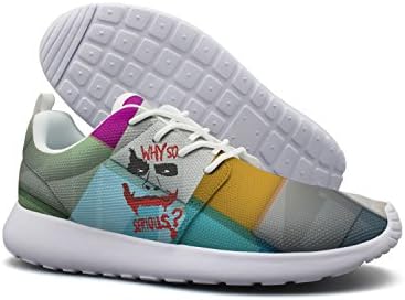 GDDF HXB Pattern Sports Running Shoes Why So Serious Blood Clown Casual Shoes Fashion Lightweight Shoes For Women/Girls