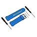 MOTONG Garmin Forerunner 920XT Replacement Band - MOTONG Silicone Strap Replacement Band for Garmin Forerunner 920XT (Silicone Blue)