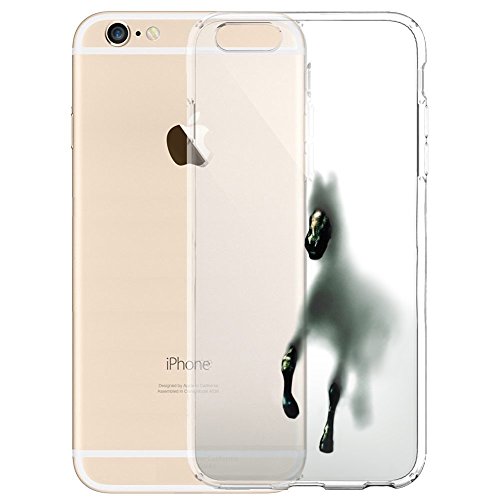 iPhone 6/6s 4.7 Case,Customized TPU Clear Running Horse Shadow Bumper Snap Case for iPhone 6/6s 4.7