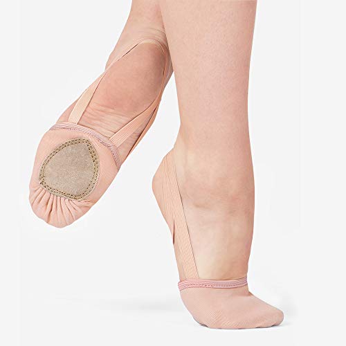 STELLE Contemporary Pirouette Dance Half Sole Stretch Canvas Lyrical