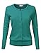NINEXIS Women's Long Sleeve Button Down Soft Knit Cardigan Sweater