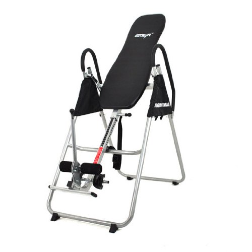 Emer Deluxe Padded Foldable Gravity Inversion Table for Back Therapy